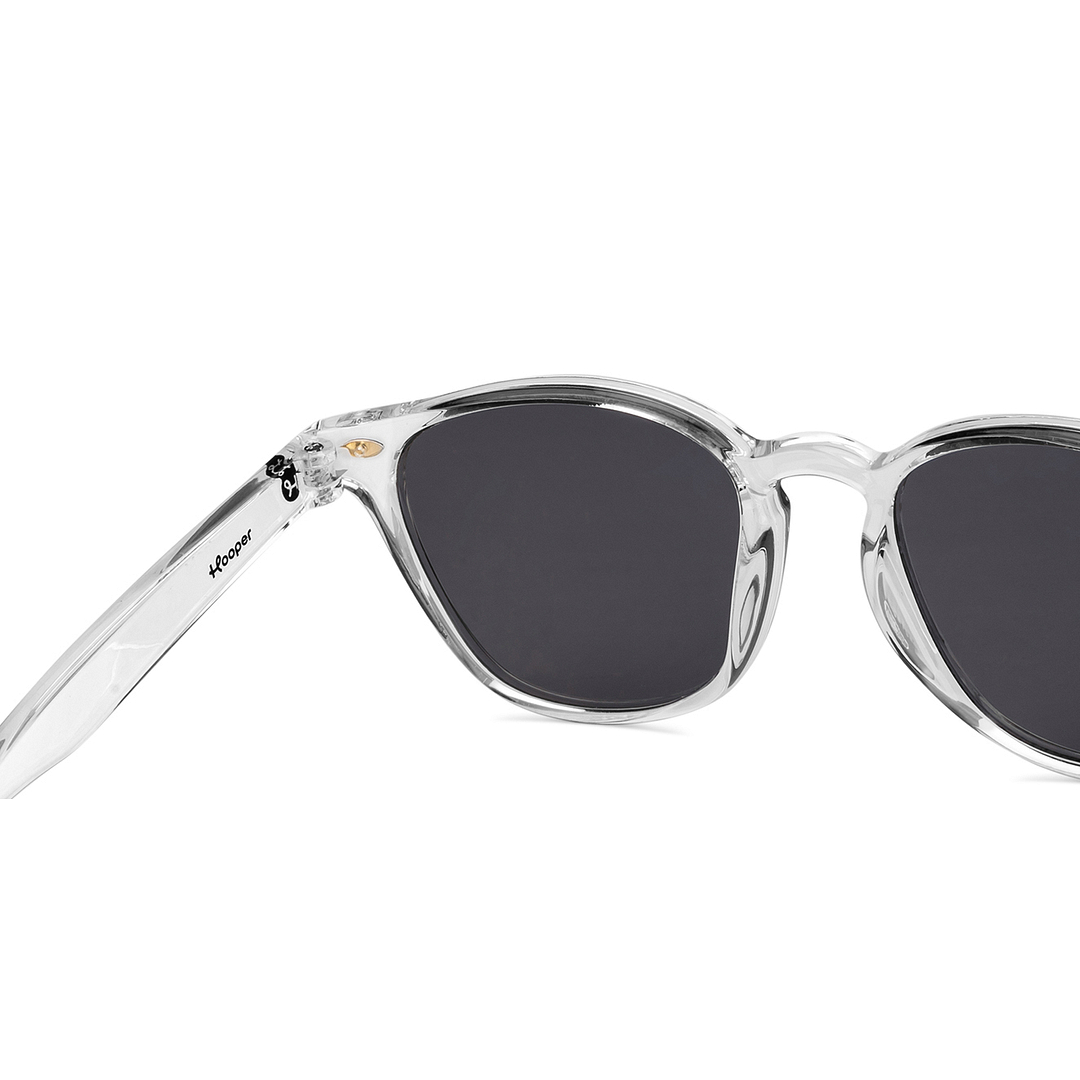 Hooper Crystal Transparent Full Rim Square right side