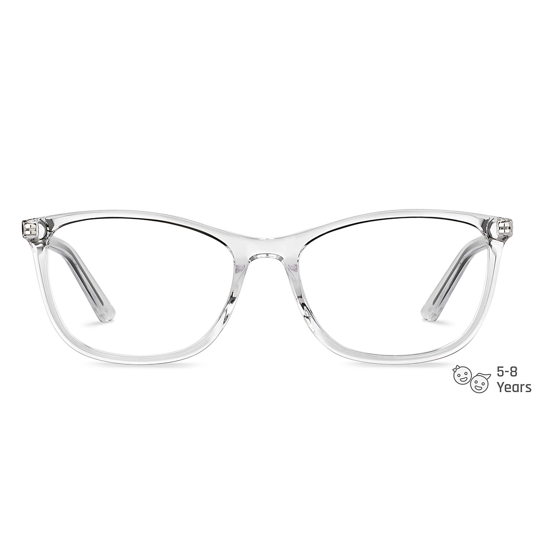 Hooper Online Crystal Transparent Full Rim Rectangle left side