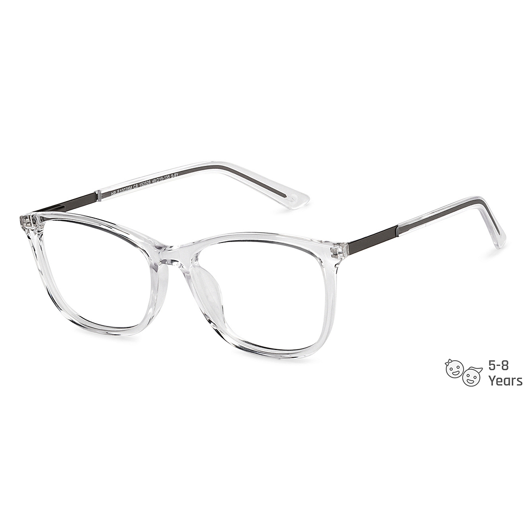 Hooper Online Crystal Transparent Full Rim Rectangle left side