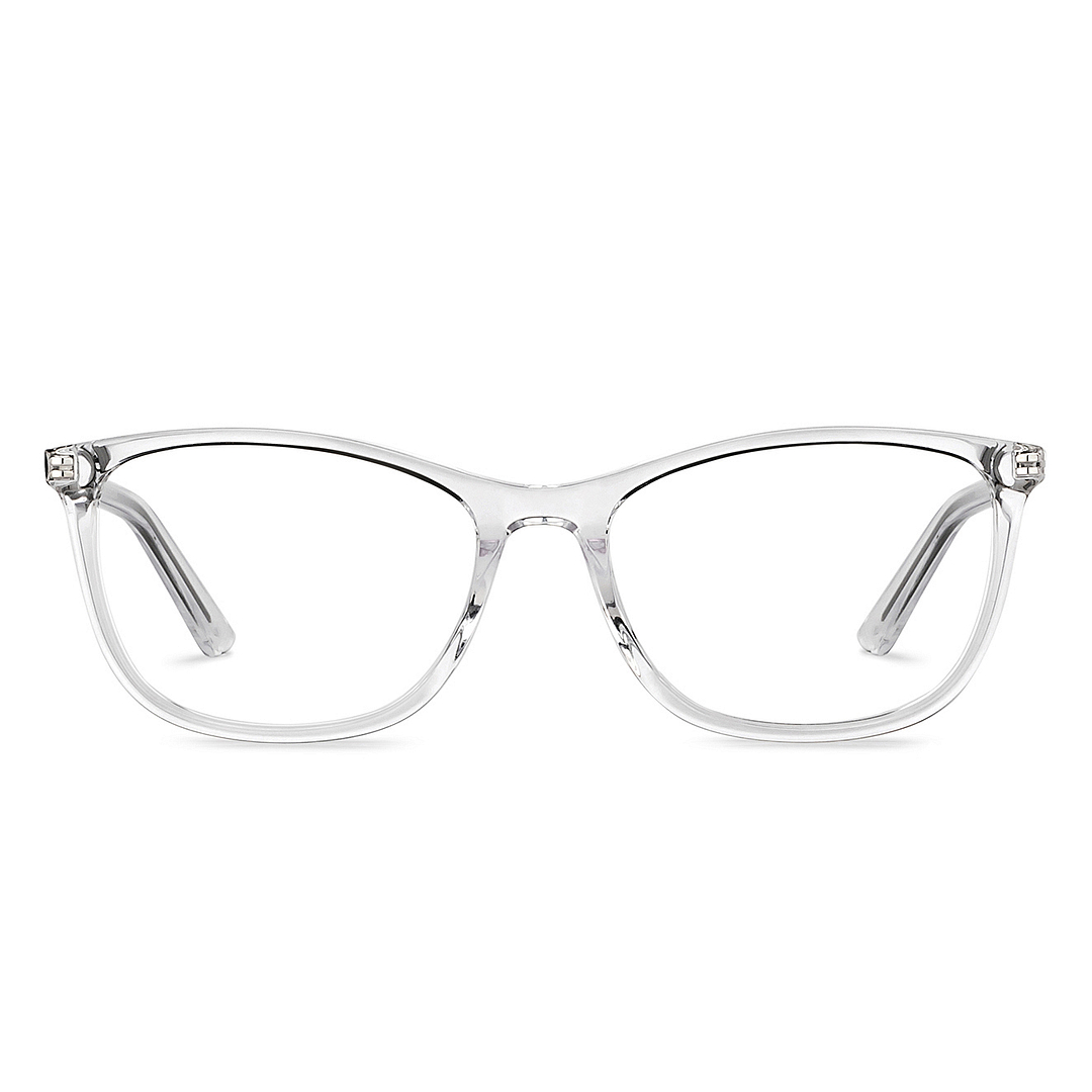Hooper Online Crystal Transparent Full Rim Rectangle right side