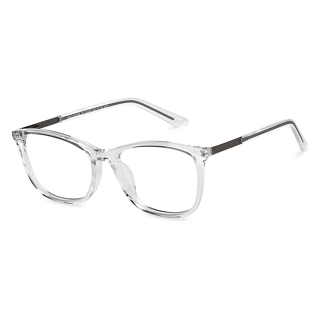 Hooper Online Crystal Transparent Full Rim Rectangle right side