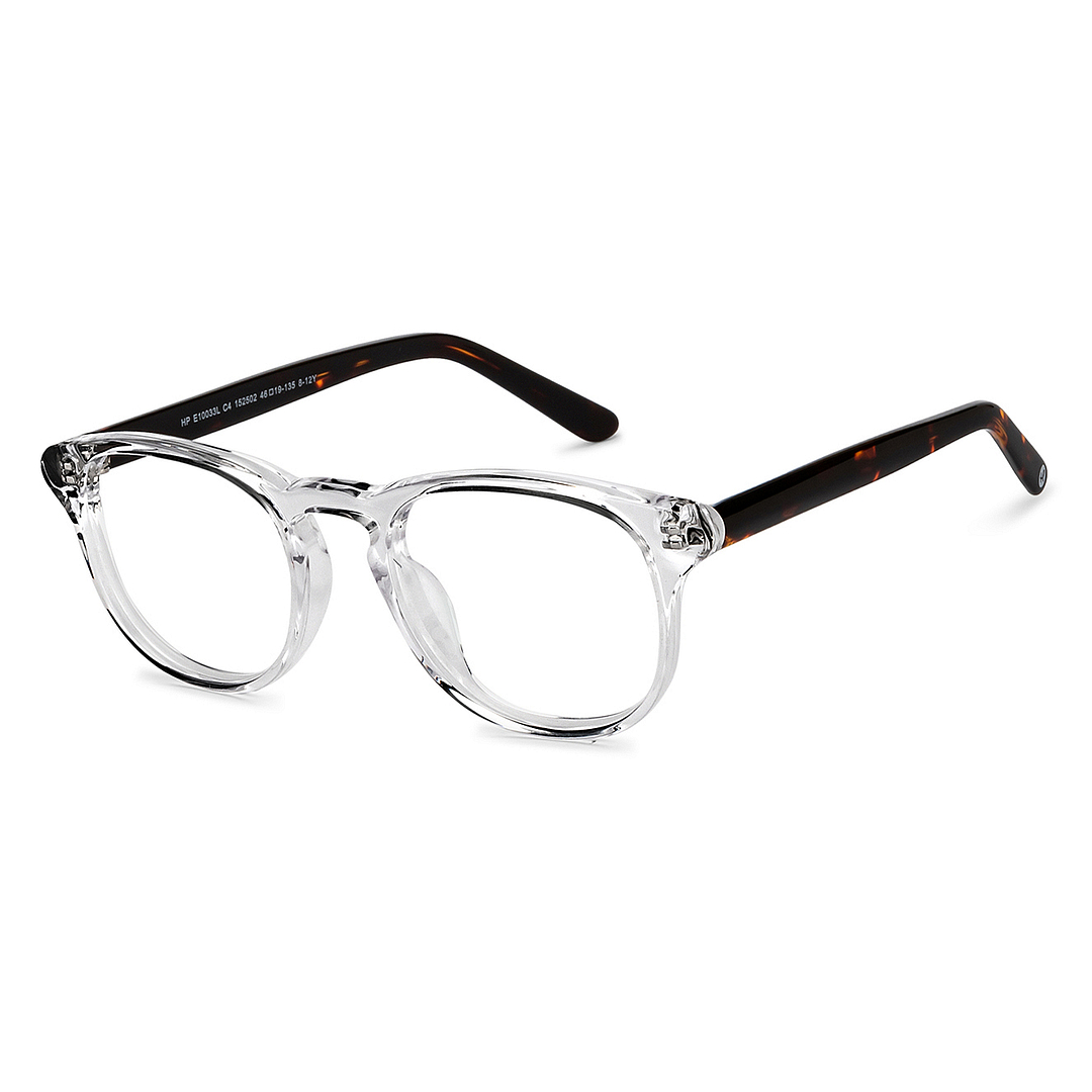 Hooper Online Crystal Transparent Full Rim Round right side
