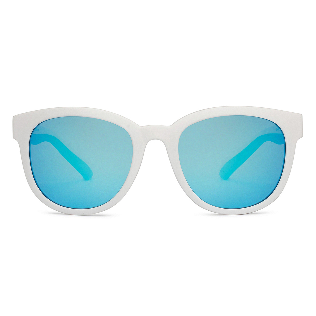 Hooper White Full Rim Round right side