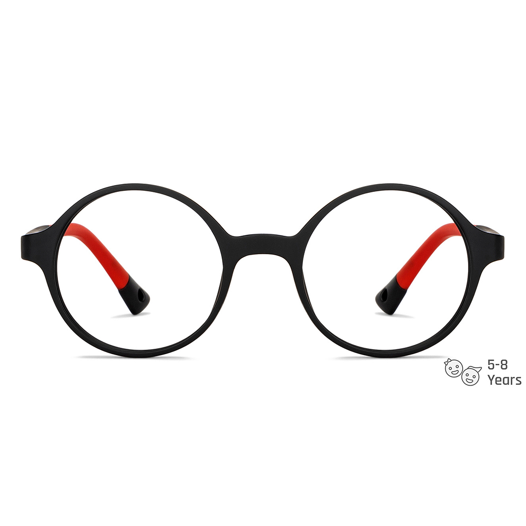 Hooper Online Black Full Rim Round left side