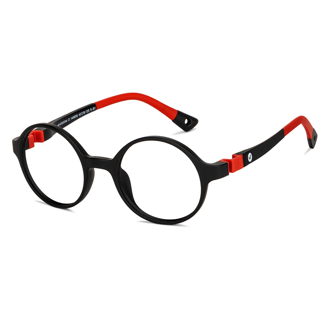 Hooper Online Black Full Rim Round left side
