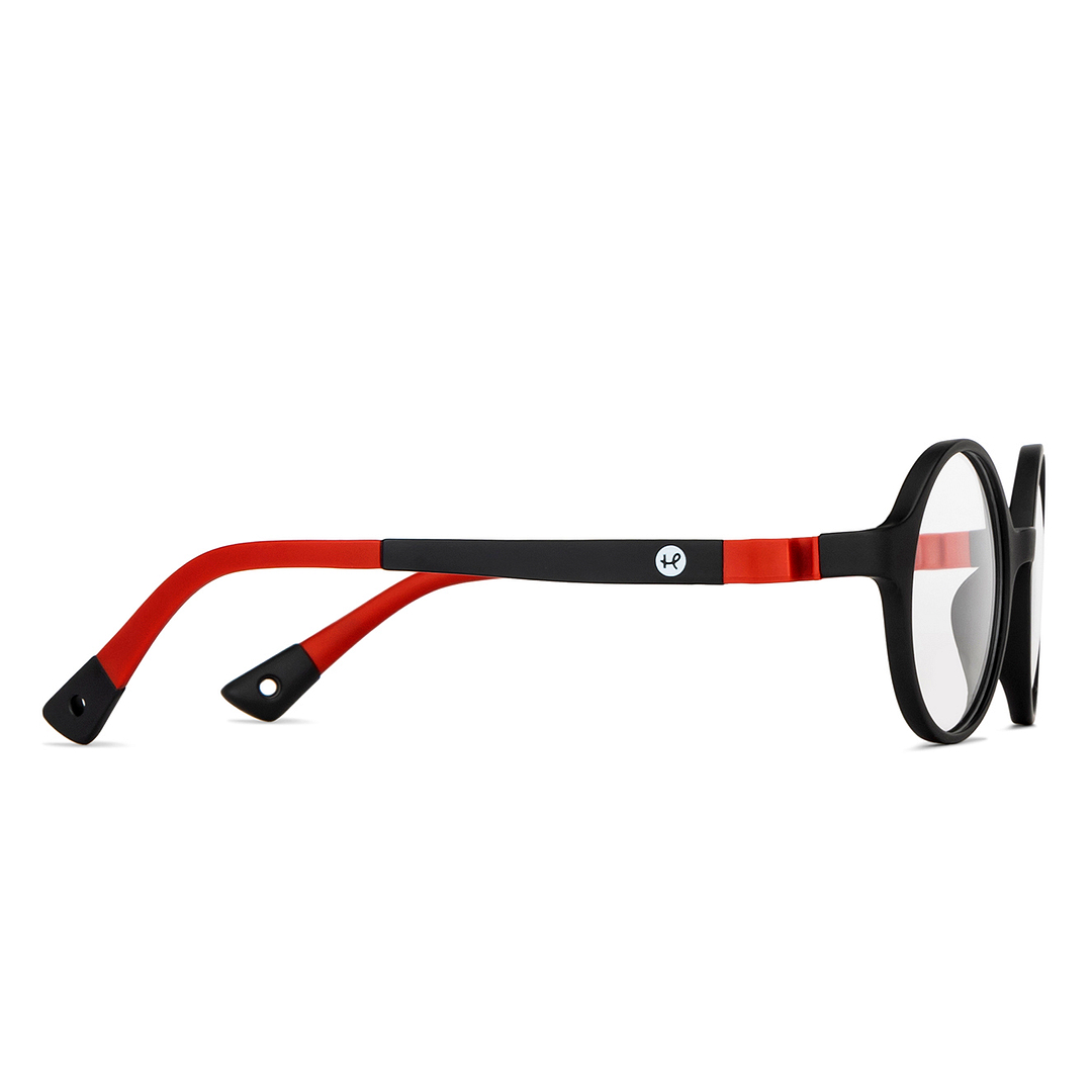Hooper Online Black Full Rim Round left side