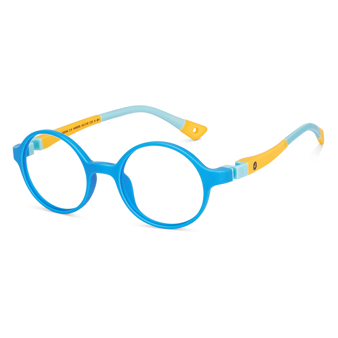 Hooper Online Sky Blue Full Rim Round left side