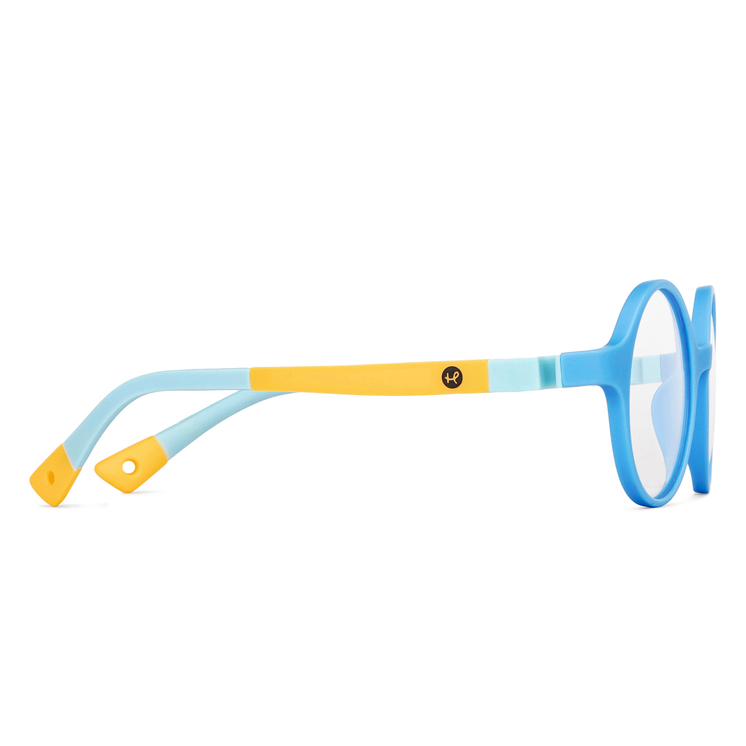 Hooper Online Sky Blue Full Rim Round left side