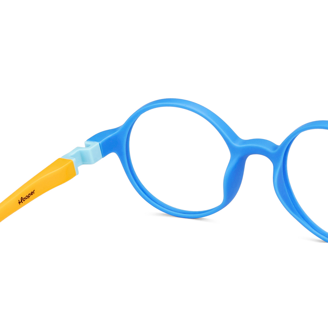 Hooper Online Sky Blue Full Rim Round right side