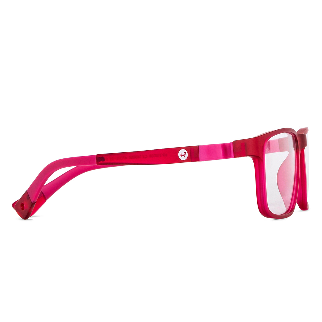 Hooper Online Red Full Rim Rectangle left side