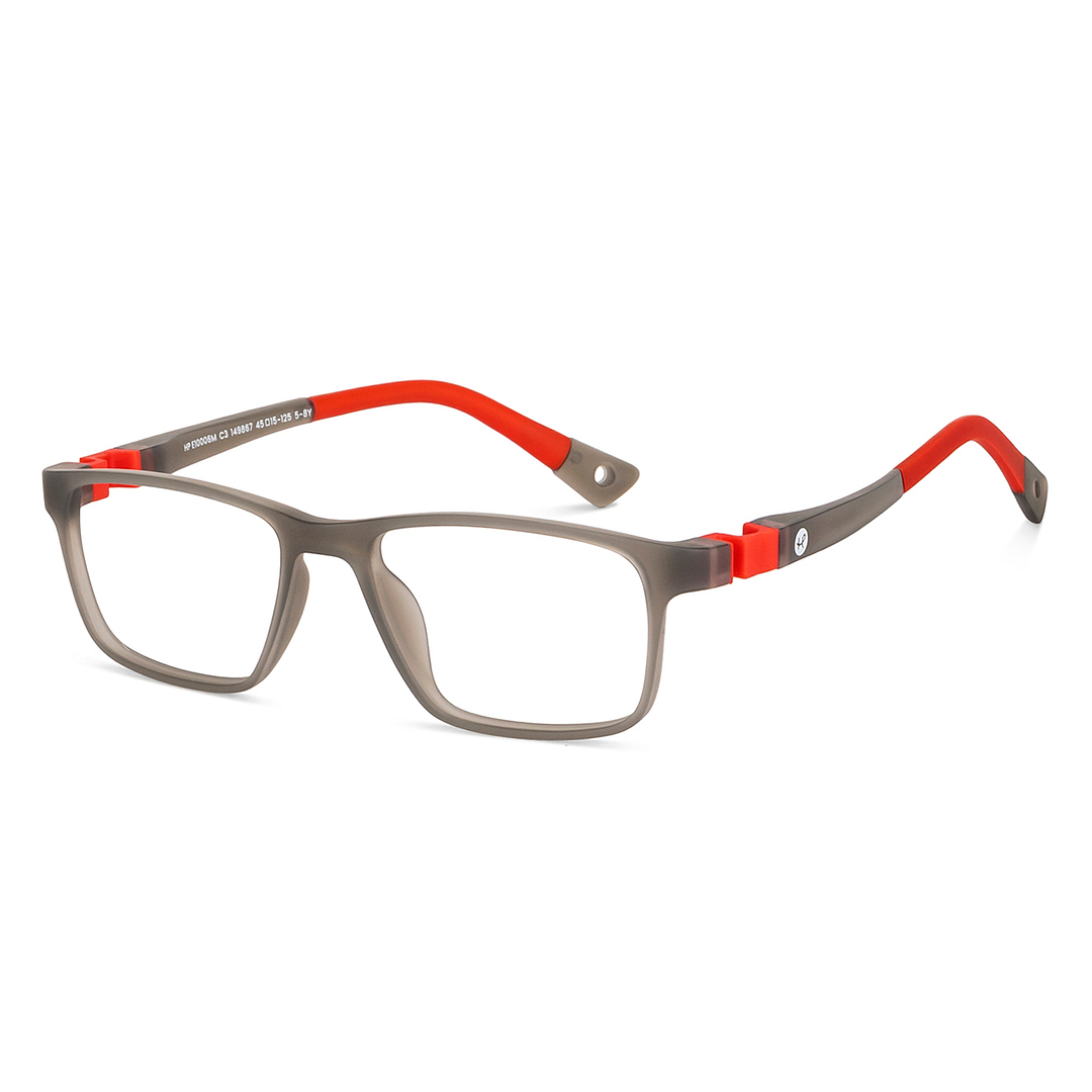 Hooper Light Gray Full Rim Rectangle left side