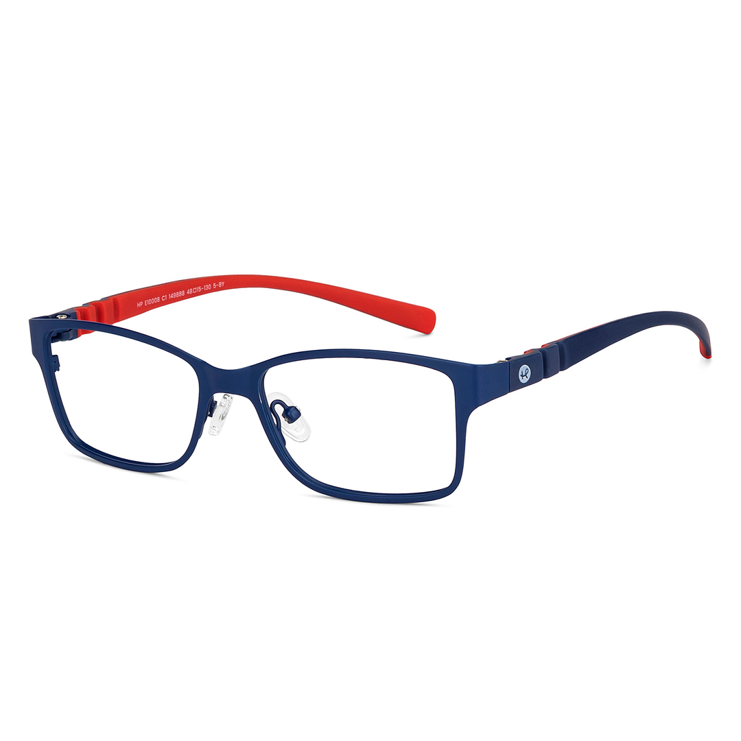 Hooper Online Sky Blue Full Rim Rectangle right side