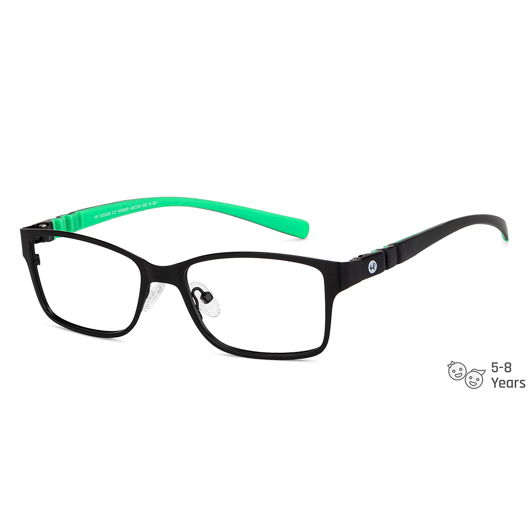 Hooper Online Black Full Rim Rectangle right side