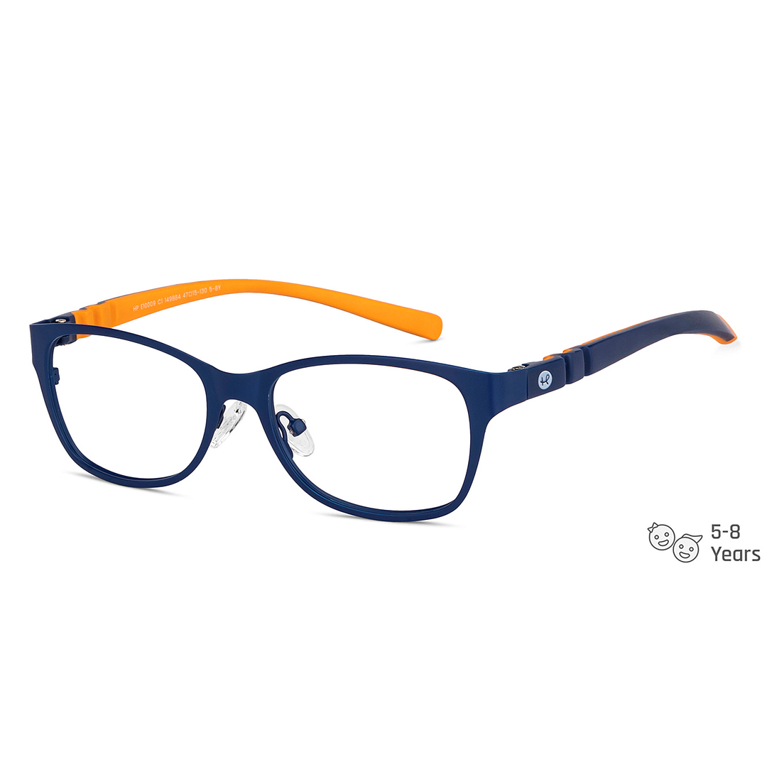 Hooper Online Sky Blue Full Rim Rectangle right side