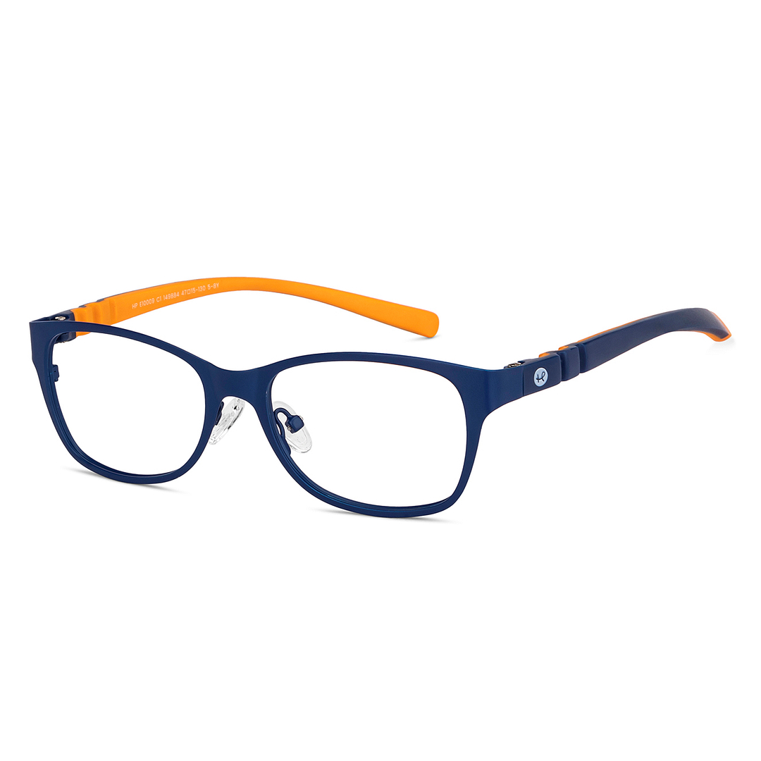 Hooper Online Sky Blue Full Rim Rectangle right side