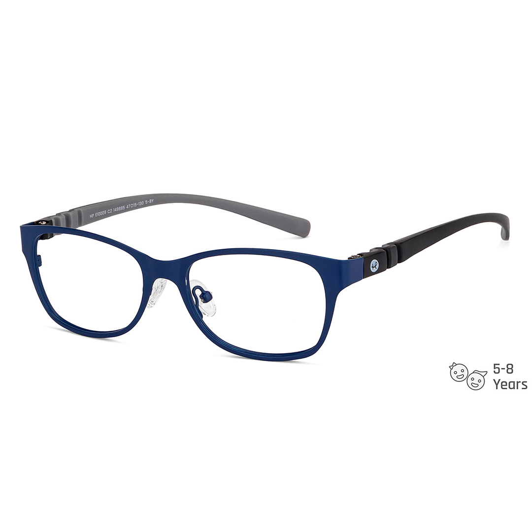 Hooper Online Sky Blue Full Rim Rectangle right side