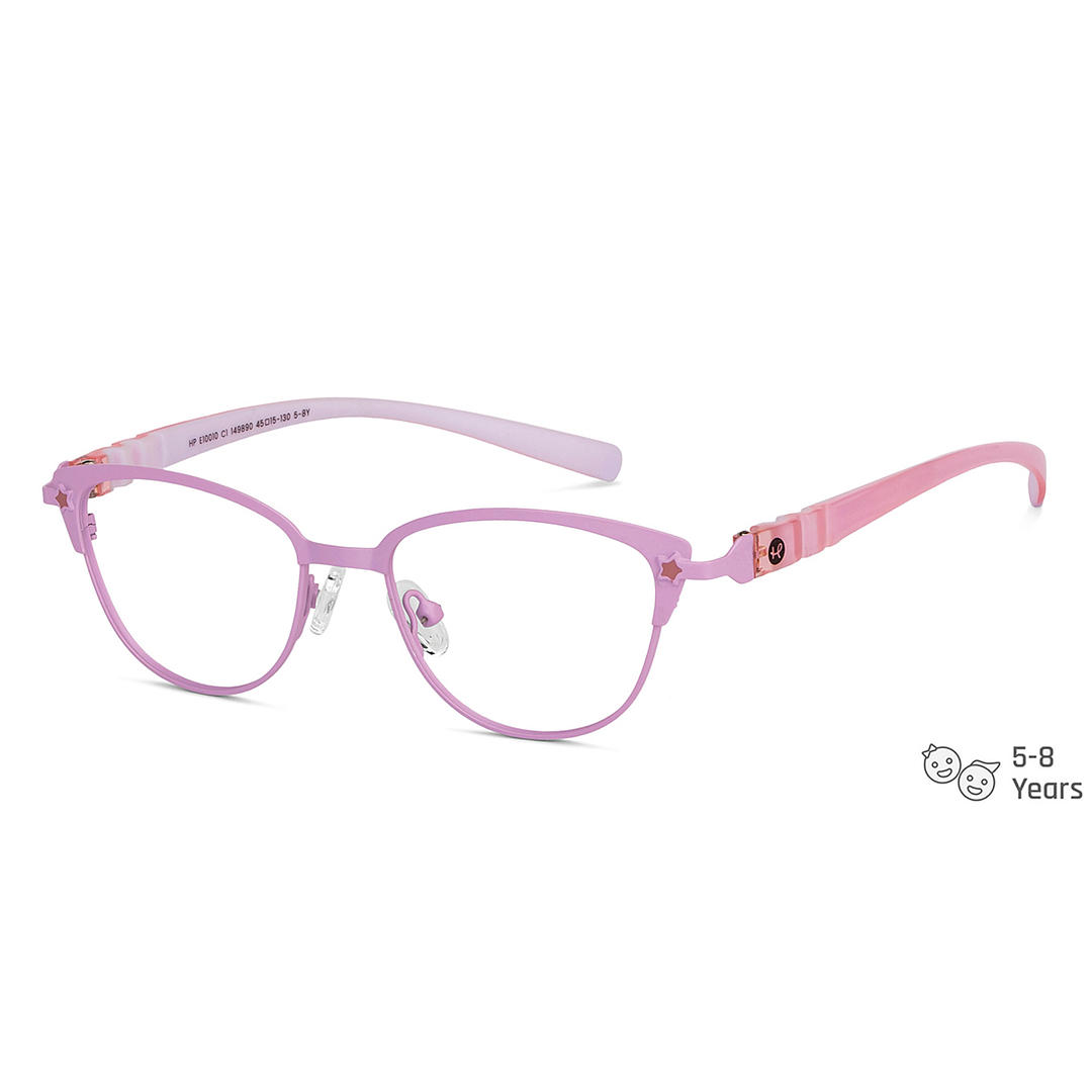 Hooper Online Pink Full Rim Cat Eye left side