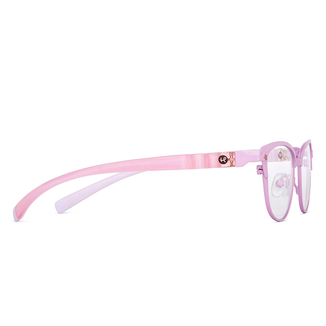 Hooper Online Pink Full Rim Cat Eye left side