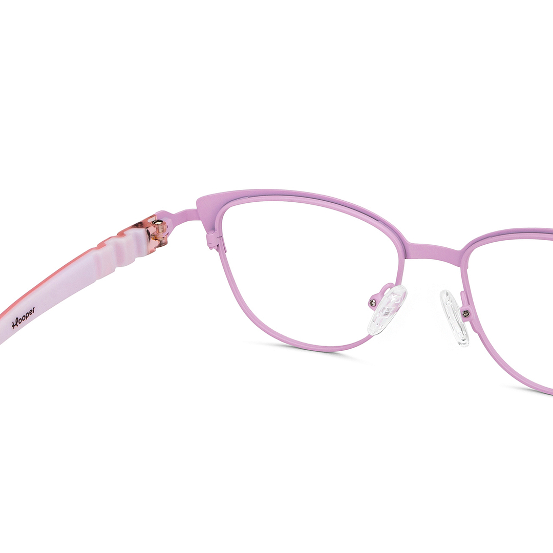 Hooper Online Pink Full Rim Cat Eye right side