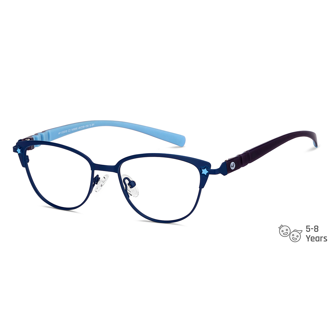 Hooper Online Sky Blue Full Rim Cat Eye right side
