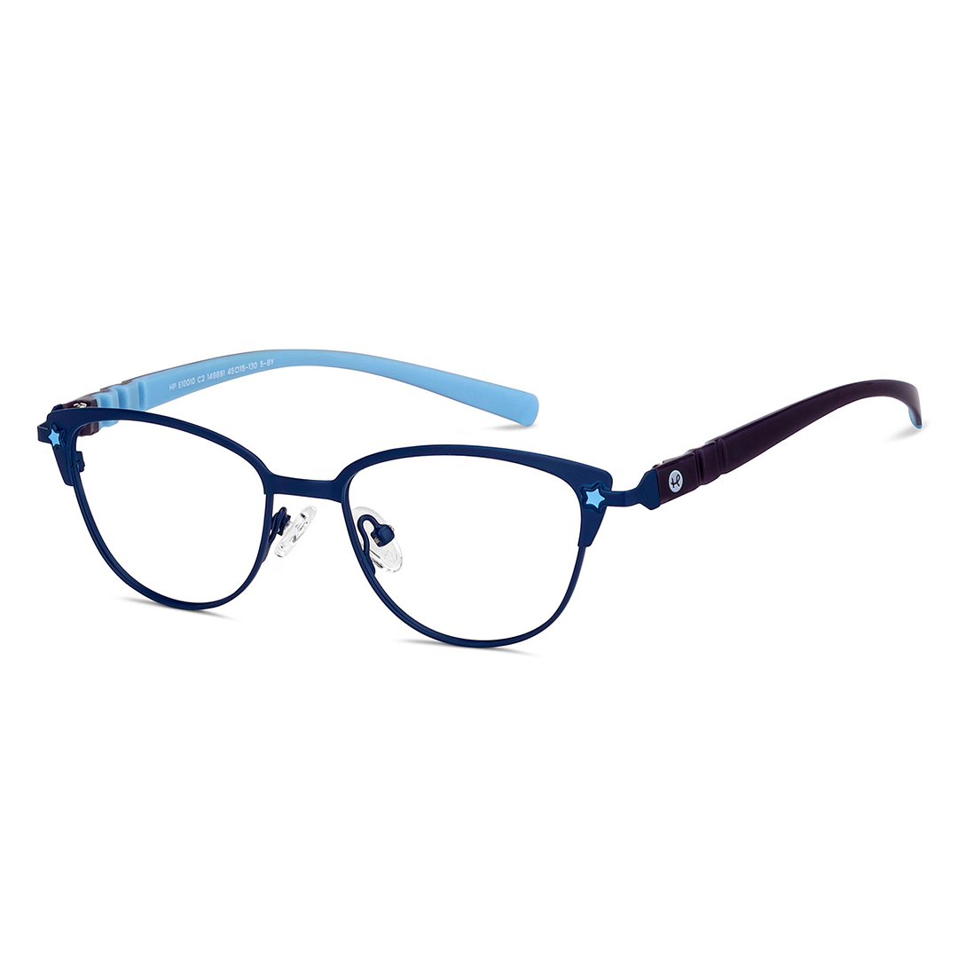 Hooper Online Sky Blue Full Rim Cat Eye right side