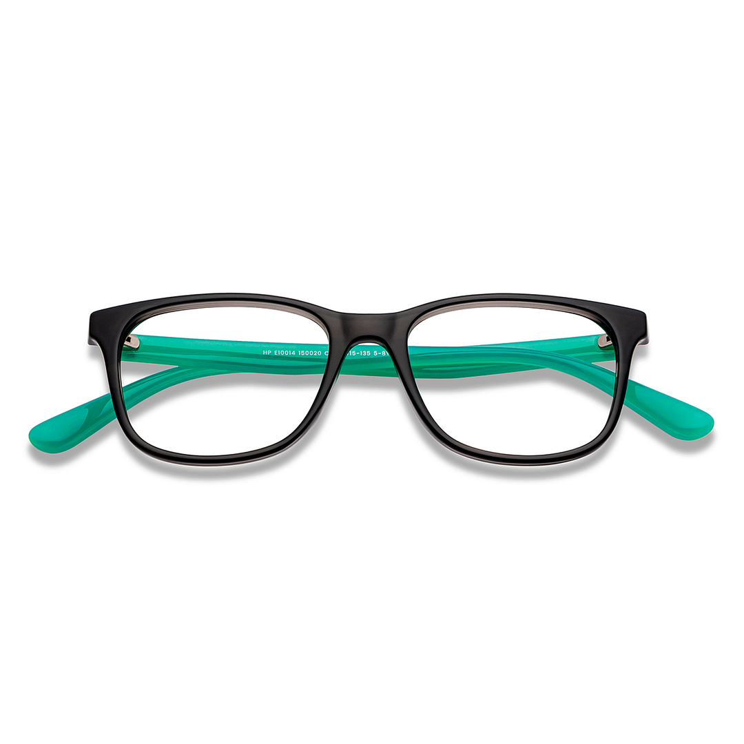 Hooper Online Black Full Rim Rectangle left side