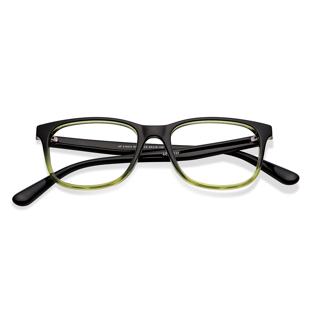 Hooper Green Full Rim Rectangle left side