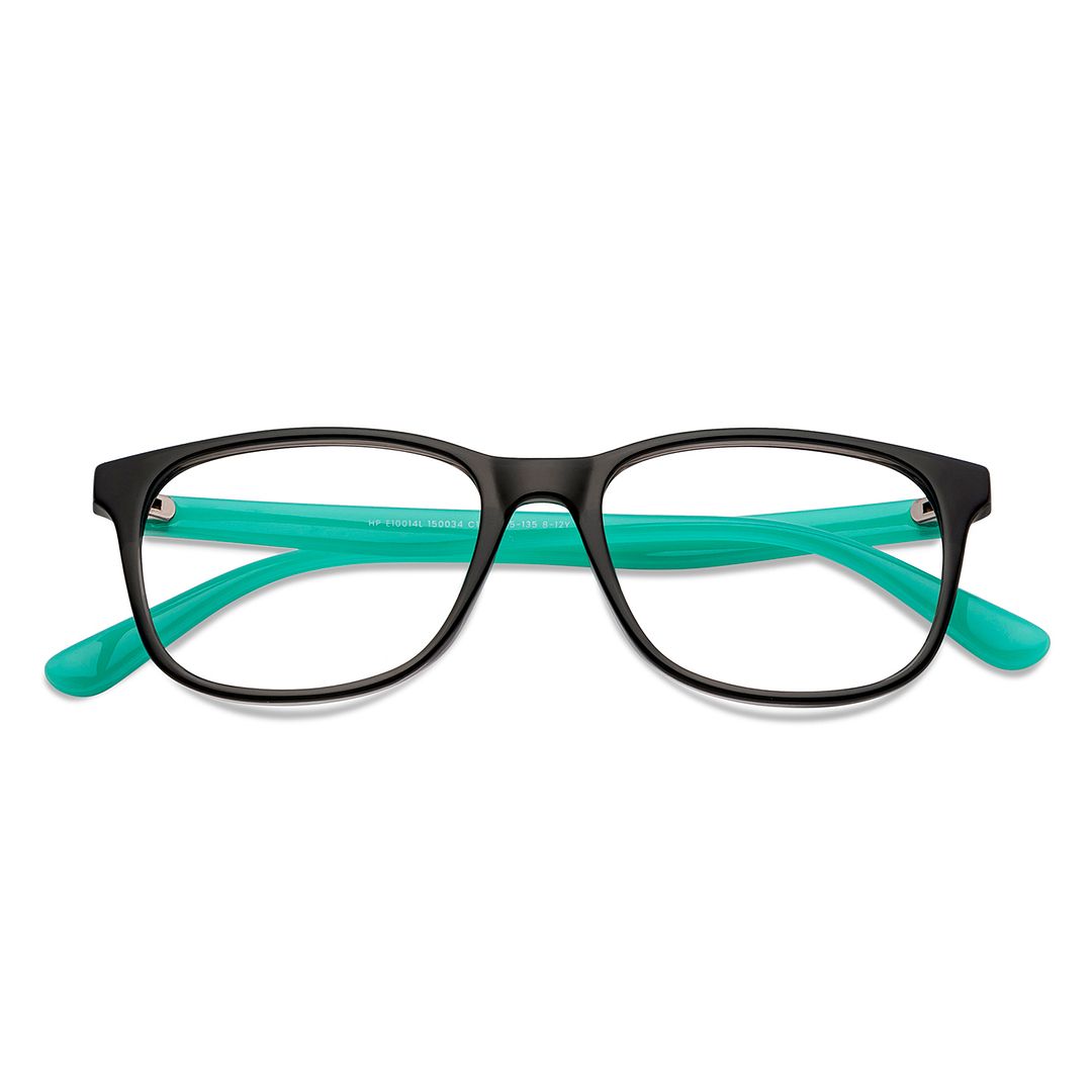 Hooper Online Black Full Rim Rectangle left side