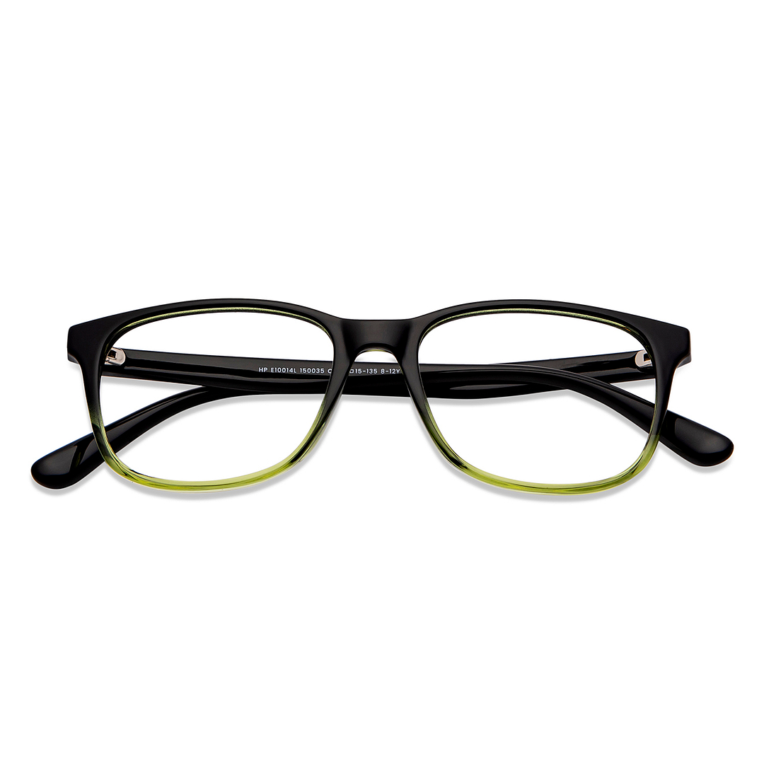 Hooper Green Full Rim Rectangle left side