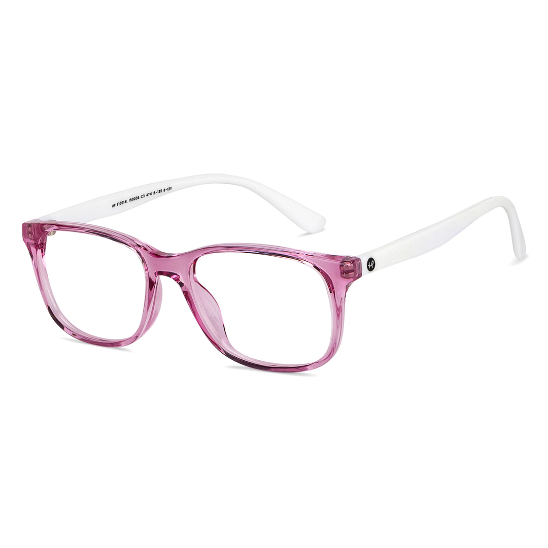 Hooper Online Pink Transparent Full Rim Rectangle right side