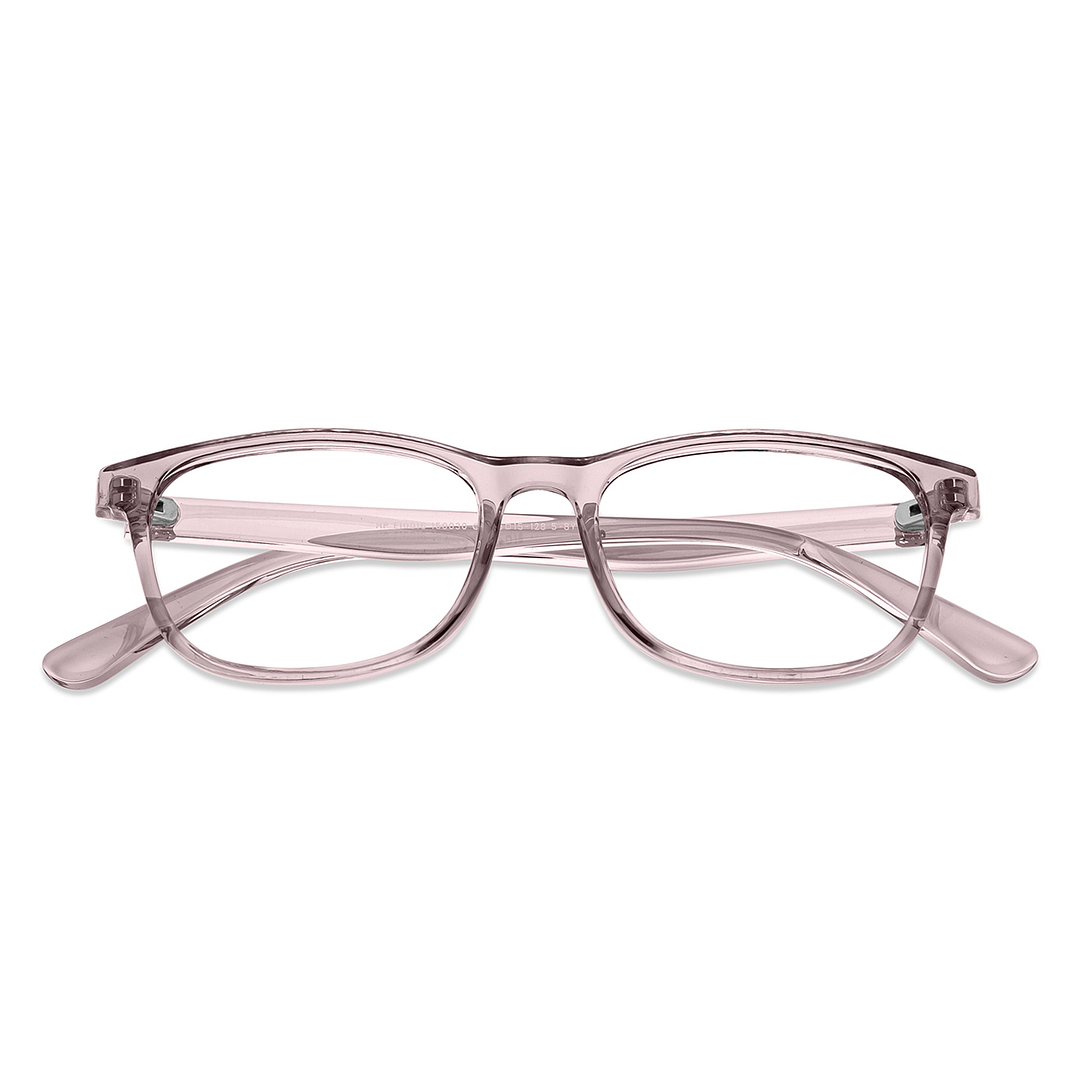 Hooper Online Pink Transparent Full Rim Rectangle left side