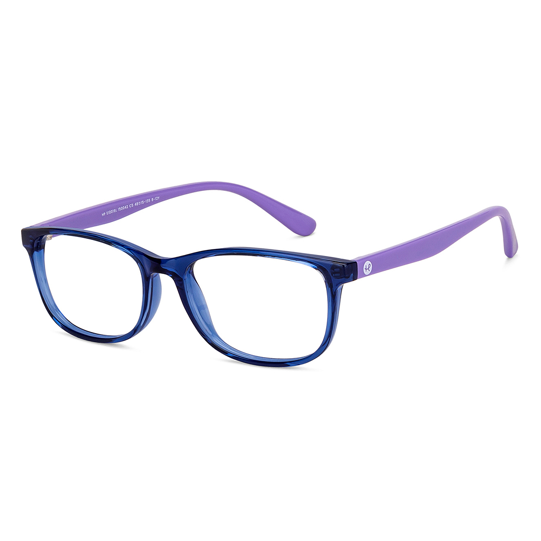 Hooper Online Sky Blue Full Rim Rectangle right side