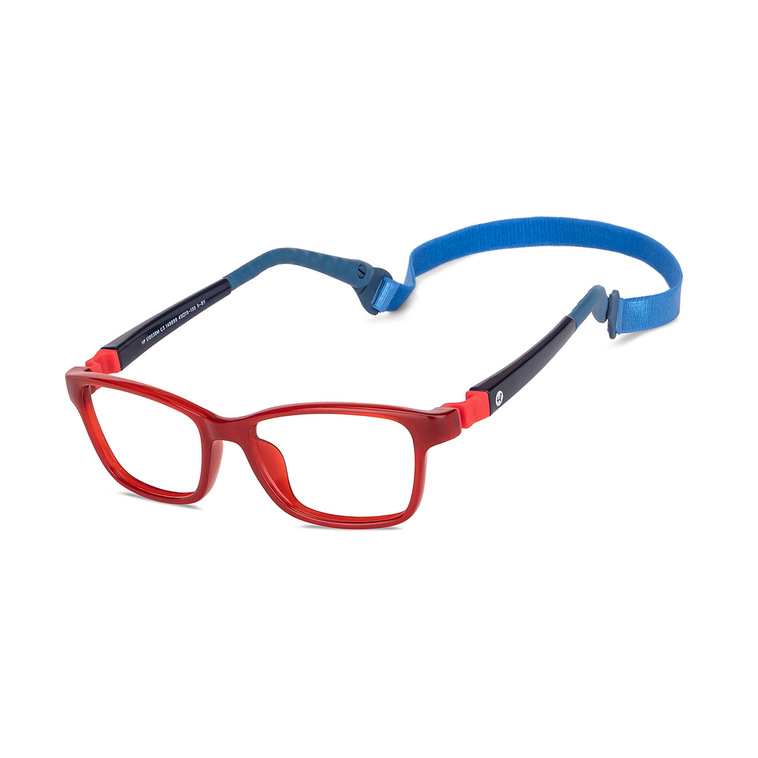 Hooper Online Red Full Rim Rectangle right side