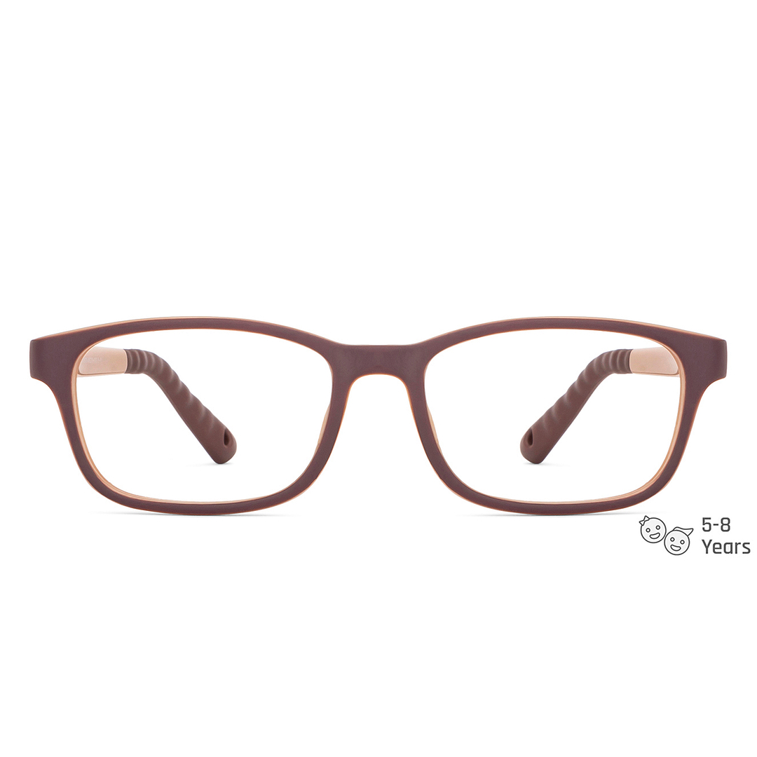 Hooper Online Light Brown Full Rim Rectangle left side