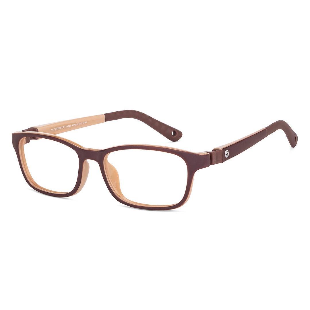 Hooper Online Light Brown Full Rim Rectangle left side