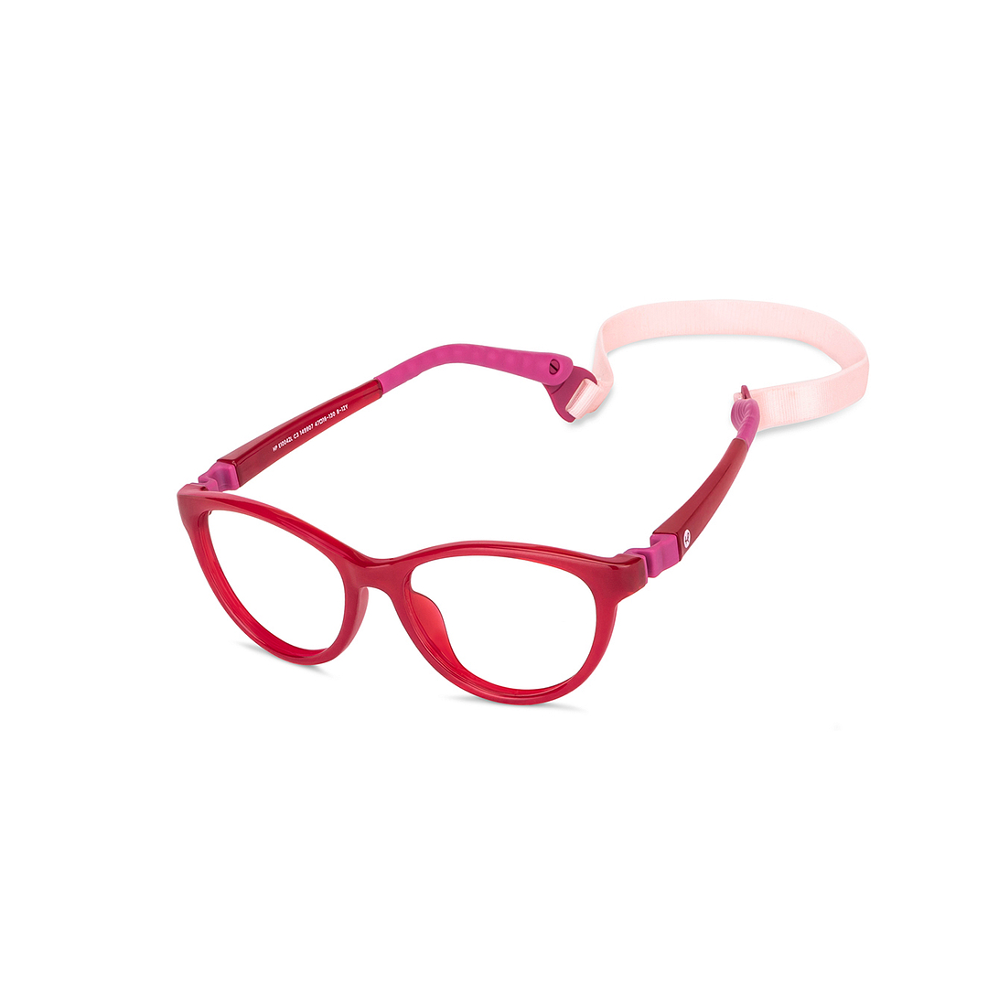 Hooper Online Red Full Rim Cat Eye right side