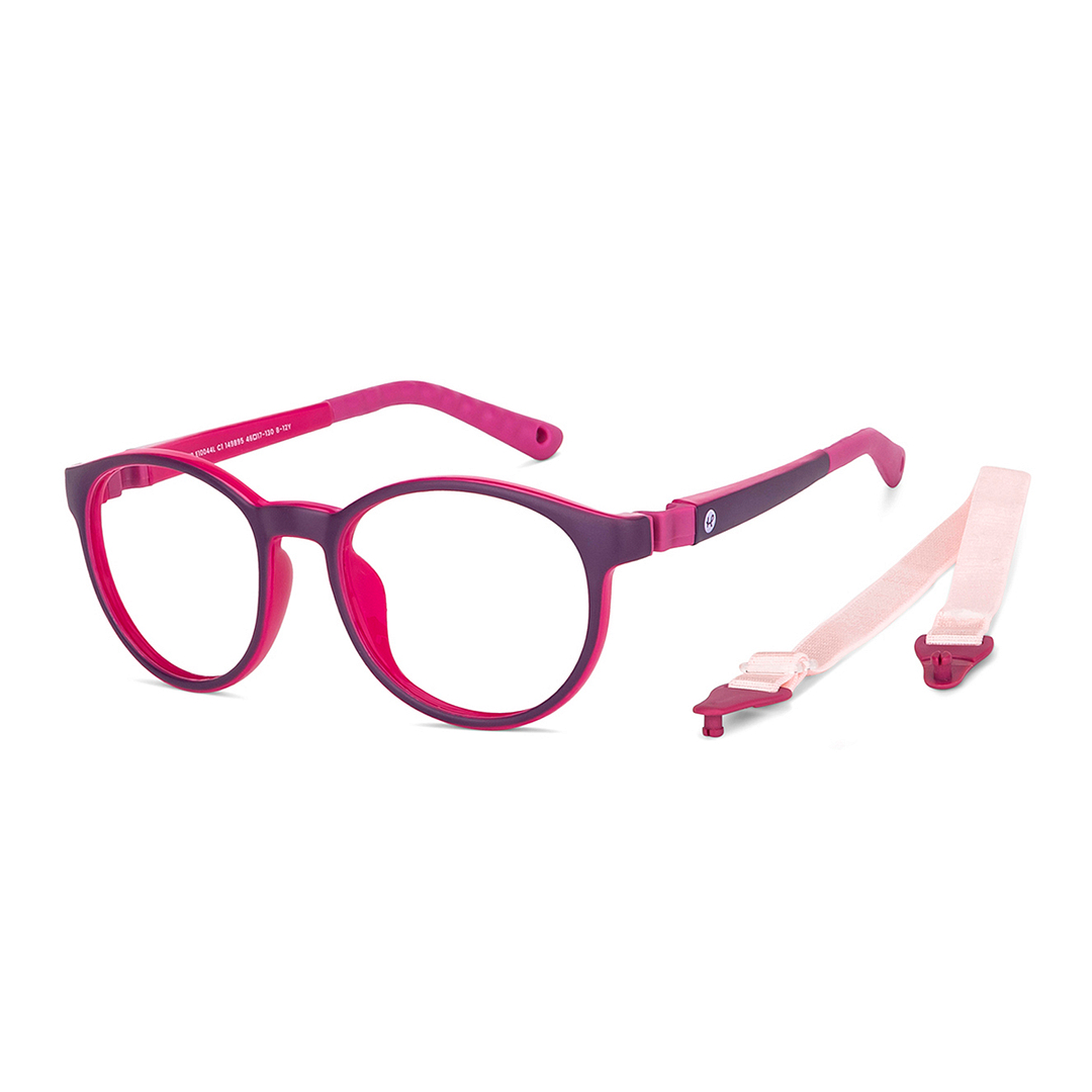 Hooper Online Purple Full Rim Round left side