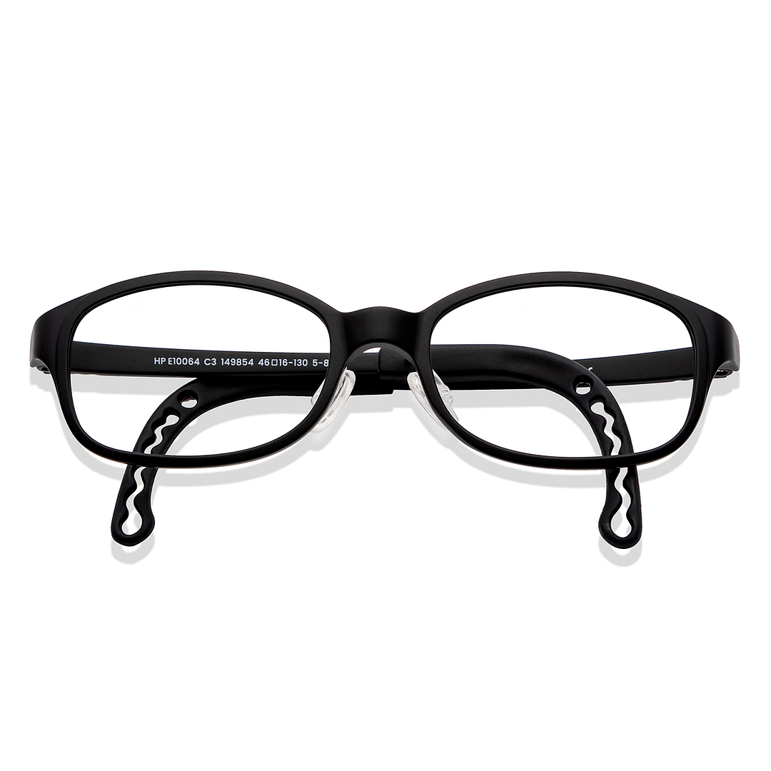 Hooper Online Black Full Rim Rectangle left side