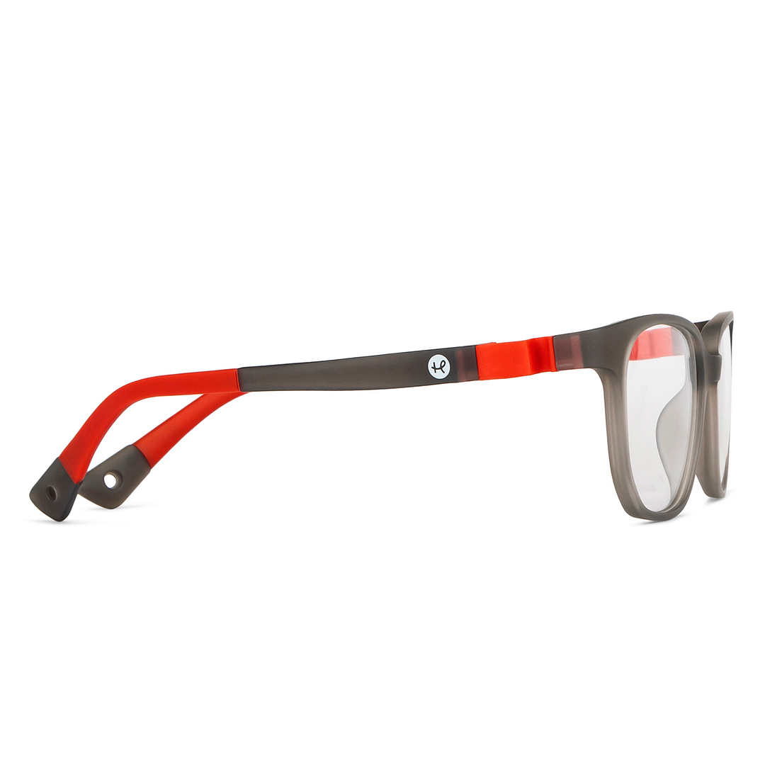 Hooper Online Light Gray Full Rim Rectangle right side