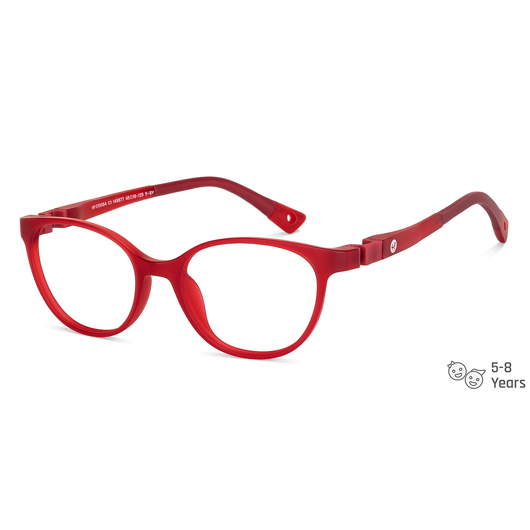 Hooper Online Red Full Rim Cat Eye right side
