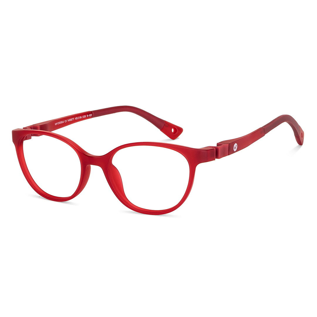 Hooper Online Red Full Rim Cat Eye left side