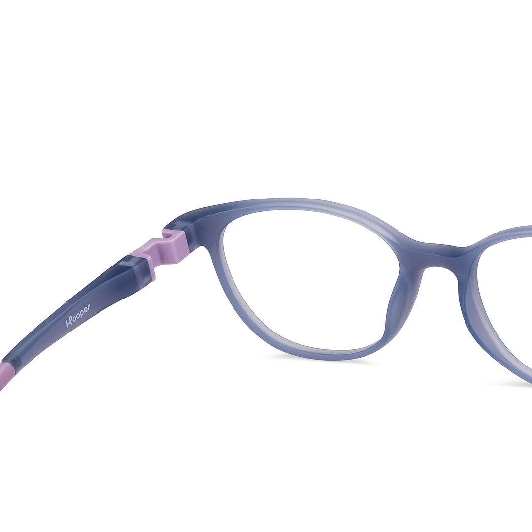 Hooper Sky Blue Full Rim Cat Eye right side