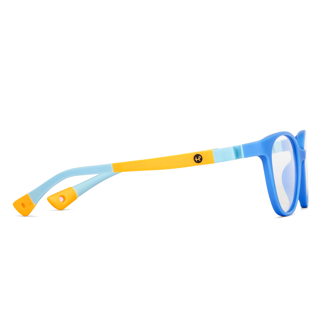 Hooper Sky Blue Full Rim Cat Eye left side