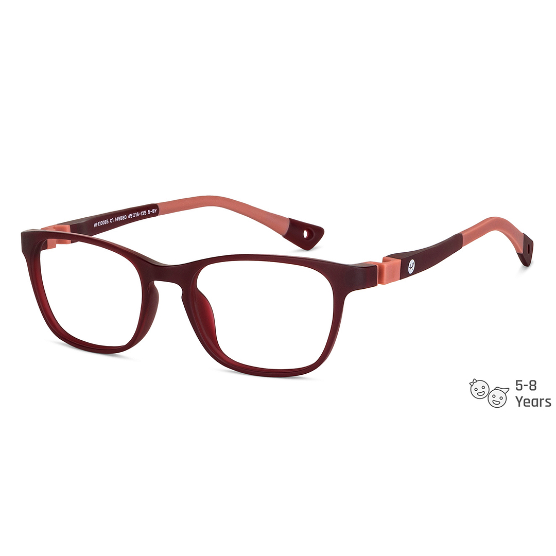 Hooper Online Red Full Rim Rectangle right side