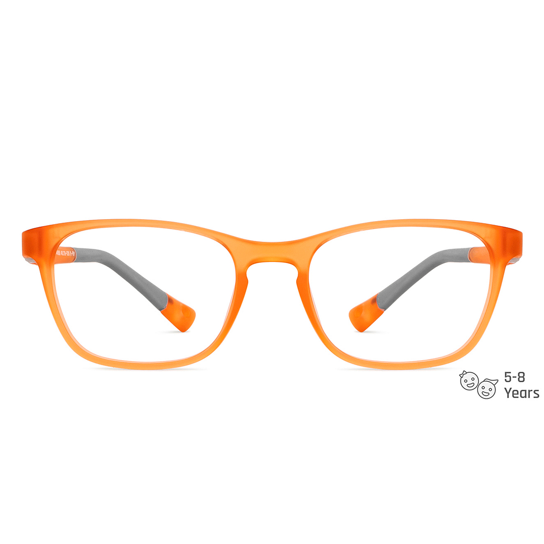 Hooper Online Orange Full Rim Rectangle left side