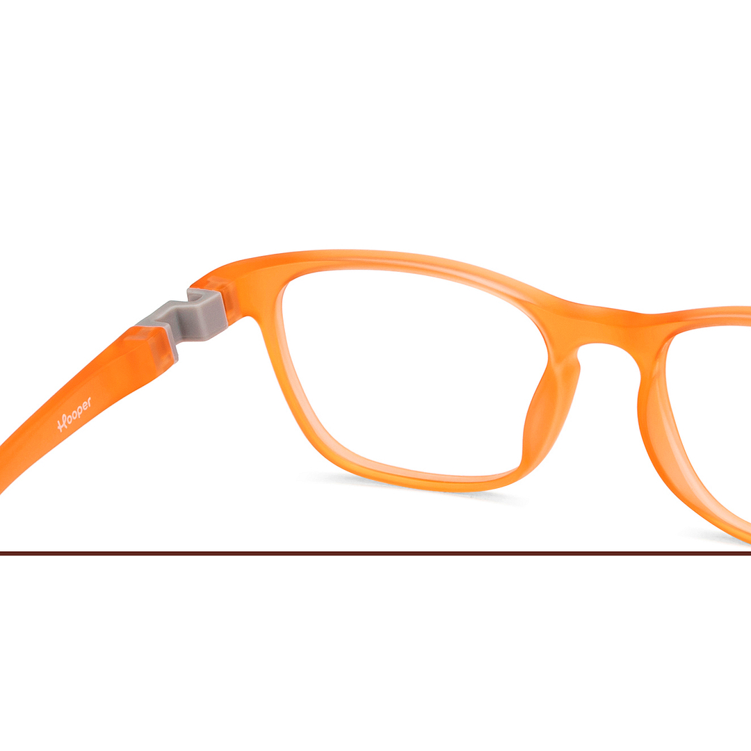 Hooper Online Orange Full Rim Rectangle right side