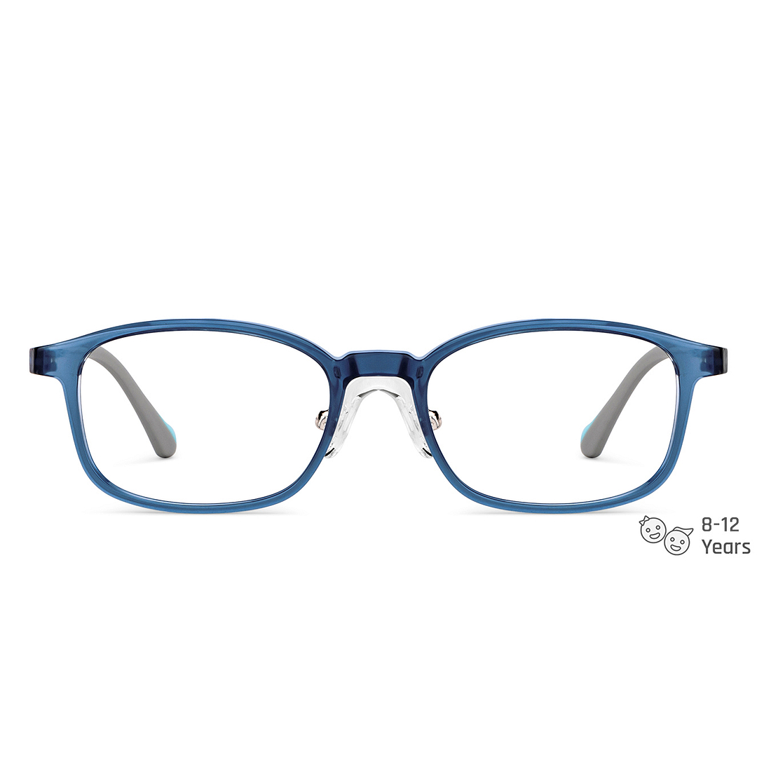 Hooper Online Blue Transparent Full Rim Rectangle right side