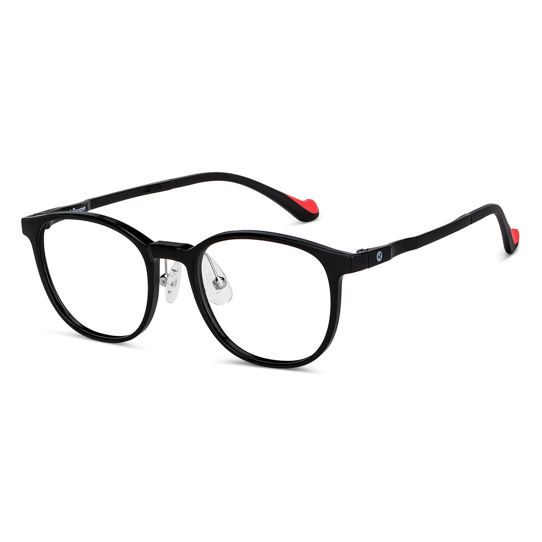 Hooper Online Black Full Rim Round right side