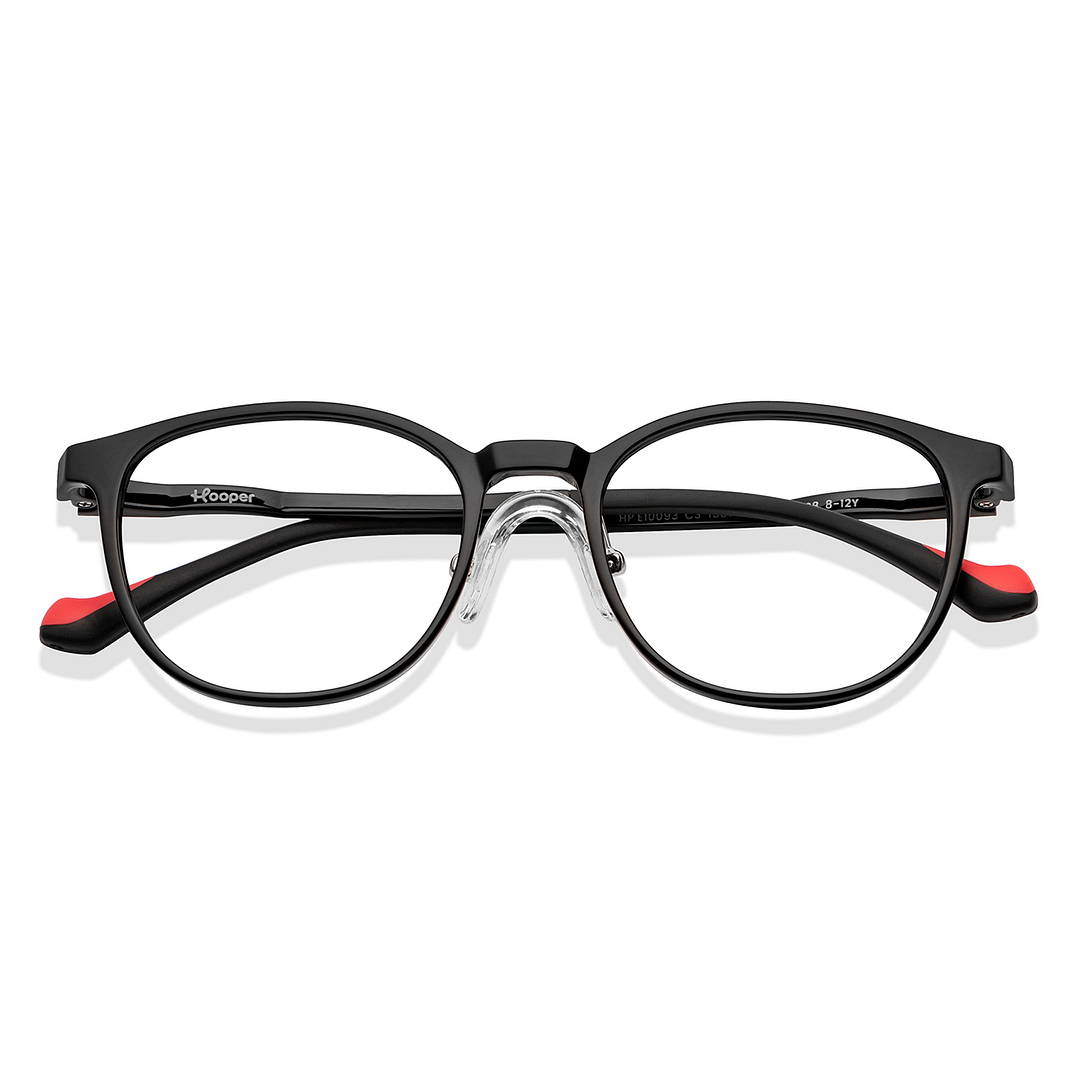 Hooper Online Black Full Rim Round left side