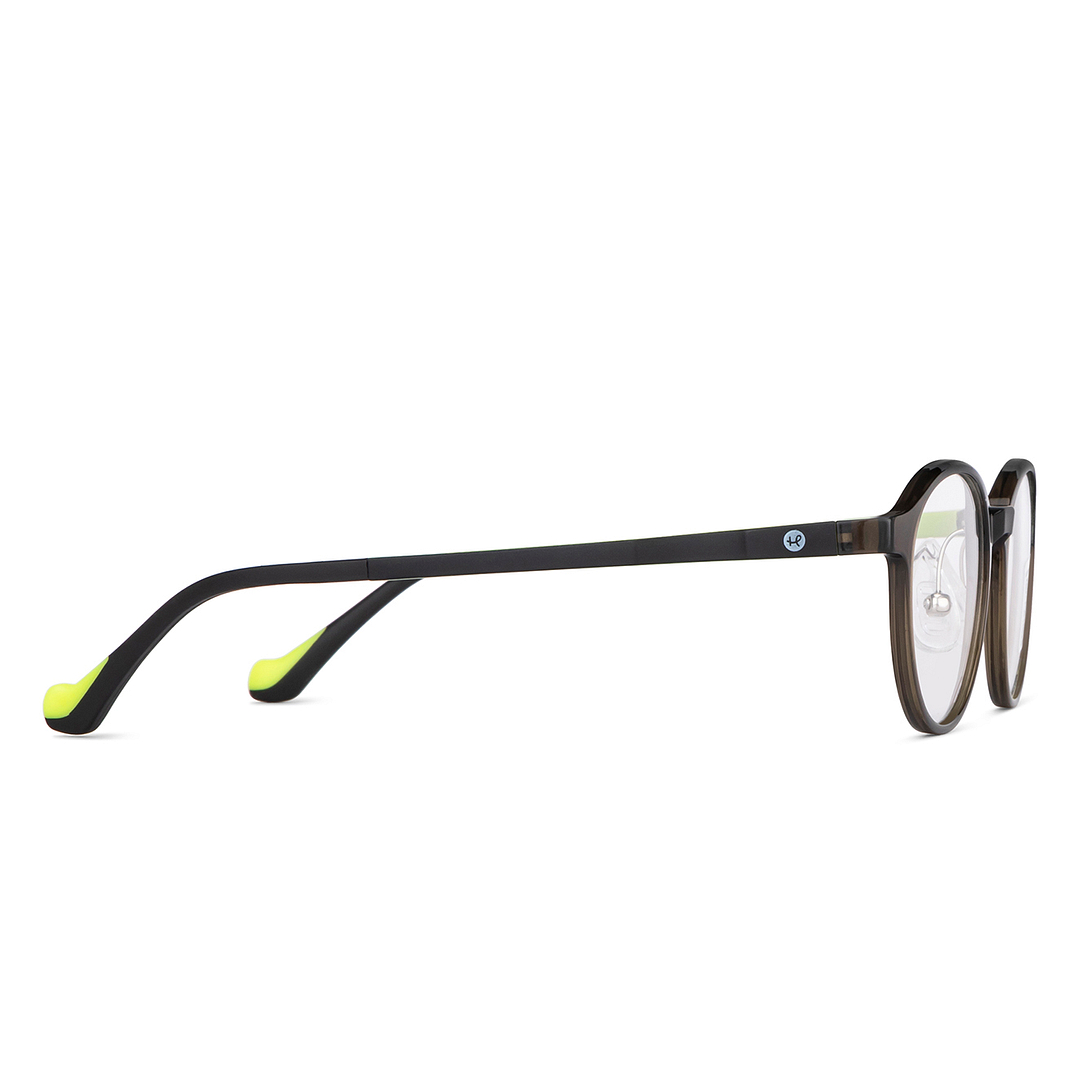Hooper Online Black Full Rim Round left side